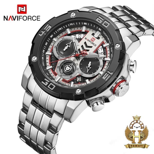 ساعت مچی مردانه نیوی فورس Naviforce NF9175M (در چهار رنگبندی) — تصویر ۵