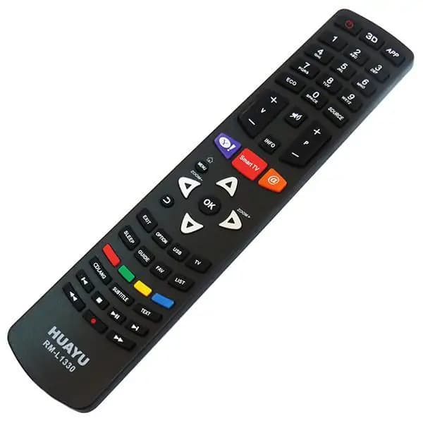 ریموت کنترل تلوزیون TCL نارنجی — تصویر ۲