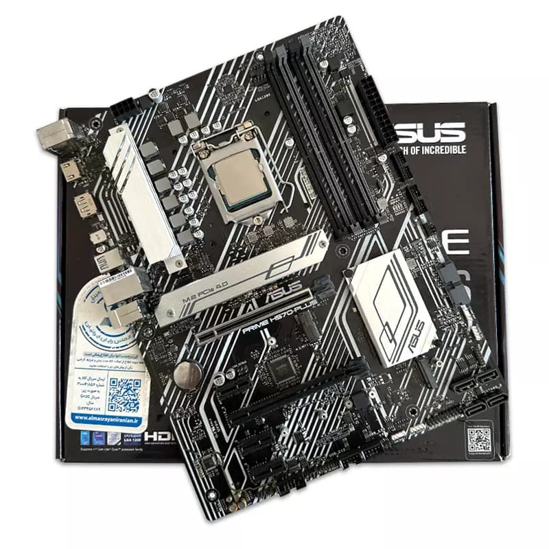 باندل مادربرد Asus Prime H570 Plus + Core i5 11400f *استوک در حد نو