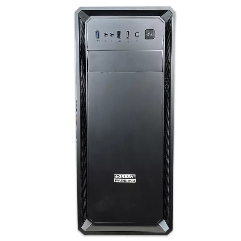 قاب کیس کامپیوتر گرین Green Pars Evo استوک در حد نو — تصویر ۲