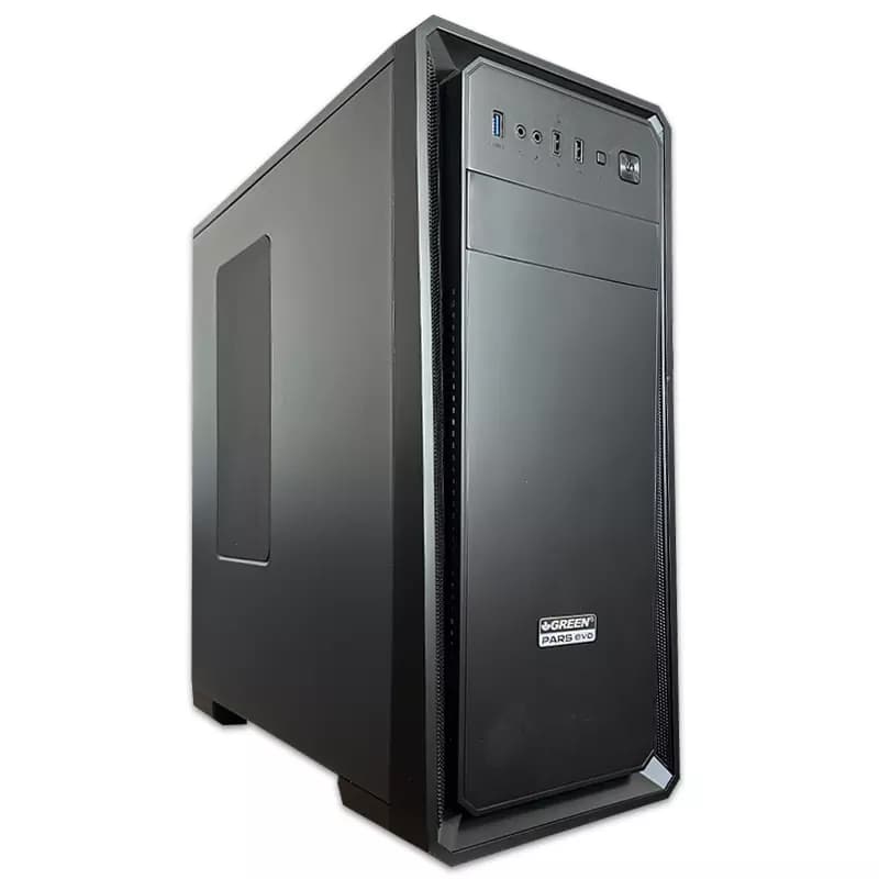 قاب کیس کامپیوتر گرین Green Pars Evo استوک در حد نو