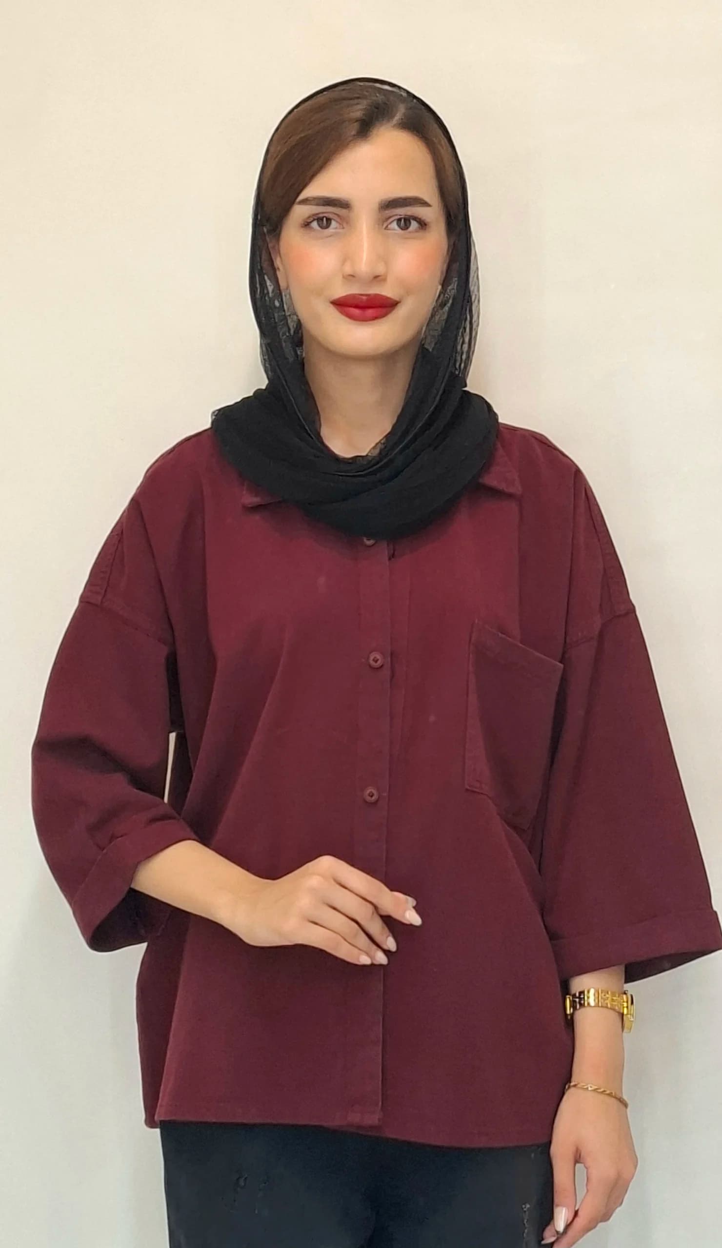 مانتو کتان باکسی(زنانه)