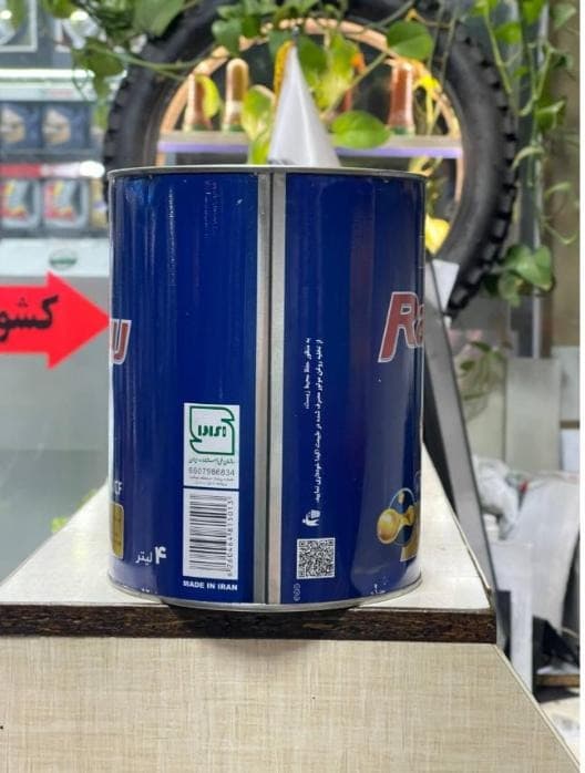 روغن موتور ایرانول ریسینگ مکس 10W-40 4L SL/CF (قوطی فلزی) — تصویر ۴