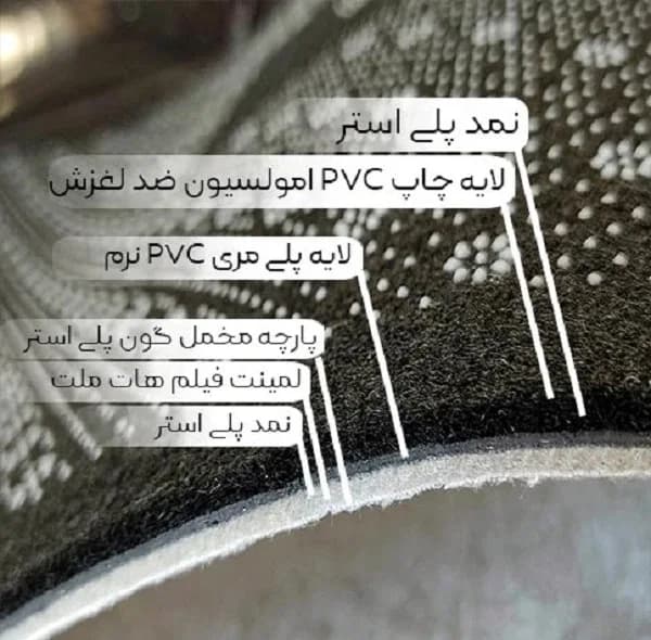 پادری مدل جلوسینکی طرح ترک کد A610 سایز 110×45 سانتی متر مناسب برای فضای داخلی — تصویر ۴