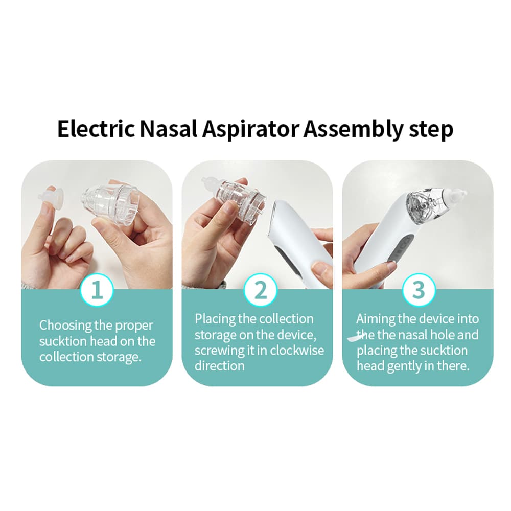 پوار بینی برقی کیکابو مدل Aster — تصویر ۴