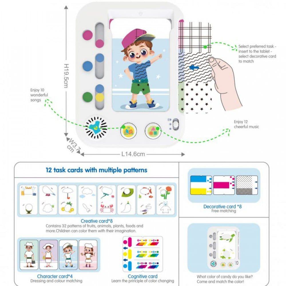 اسباب بازی تطبیق رنگ موزیکال 899200 هولی تویز HUILE TOYS — تصویر ۴