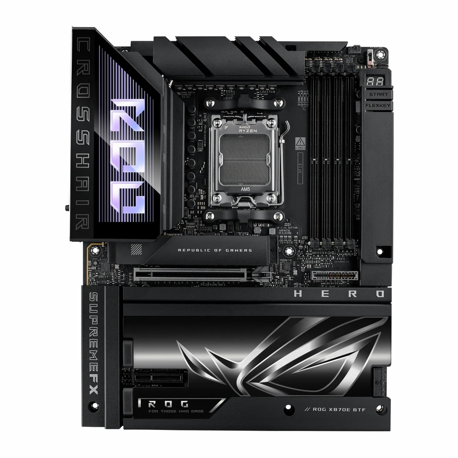 مادربرد ASUS ROG CROSSHAIR X870E HERO BTF — تصویر ۲
