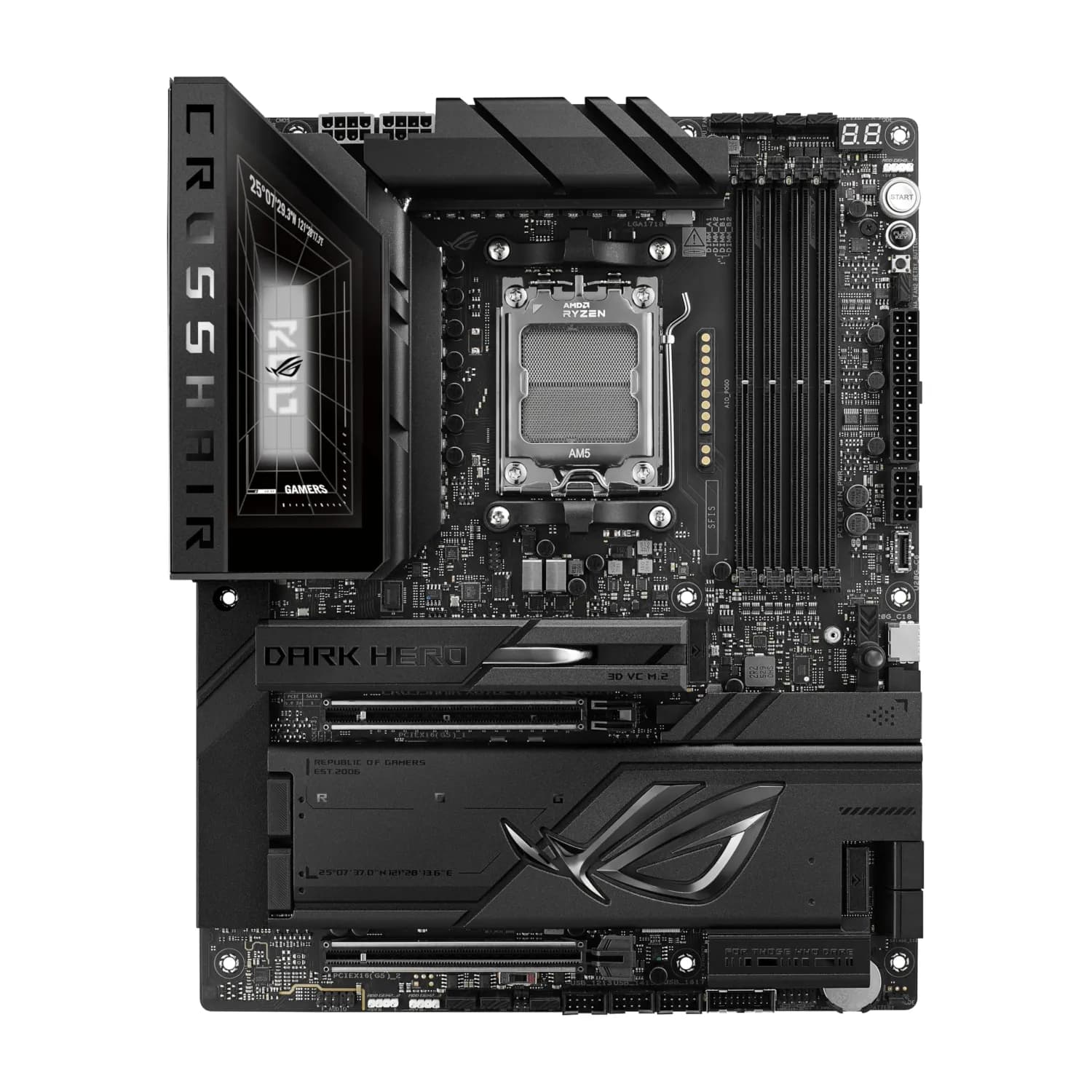 مادربرد ASUS ROG CROSSHAIR X870E Dark HERO — تصویر ۳