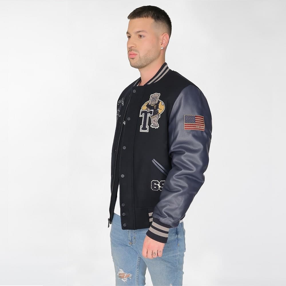 کاپشن بامبر خلبانی مردانه کژوال برند تاپ گان 10137 Top Gun — تصویر ۴