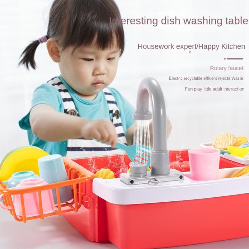 اسباب بازی سینک ظرفشویی مدل Fun kitchen — تصویر ۲