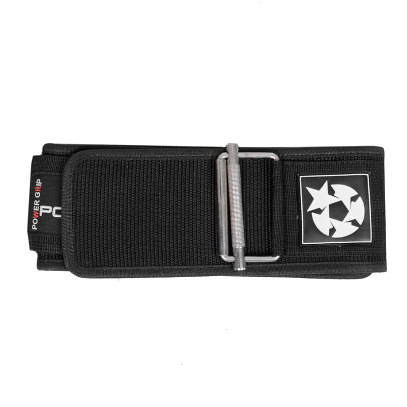 کمربند پاورلیفتینگ و بدنسازی پاورایکس مدل 405G1722 چسبی مشکی — تصویر ۴