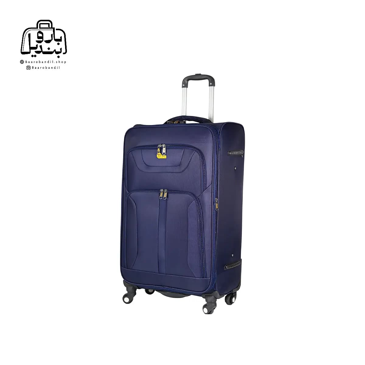 چمدان سایز بزرگ برزنتی اقتصادی کمل Camel کد ۱۰۲