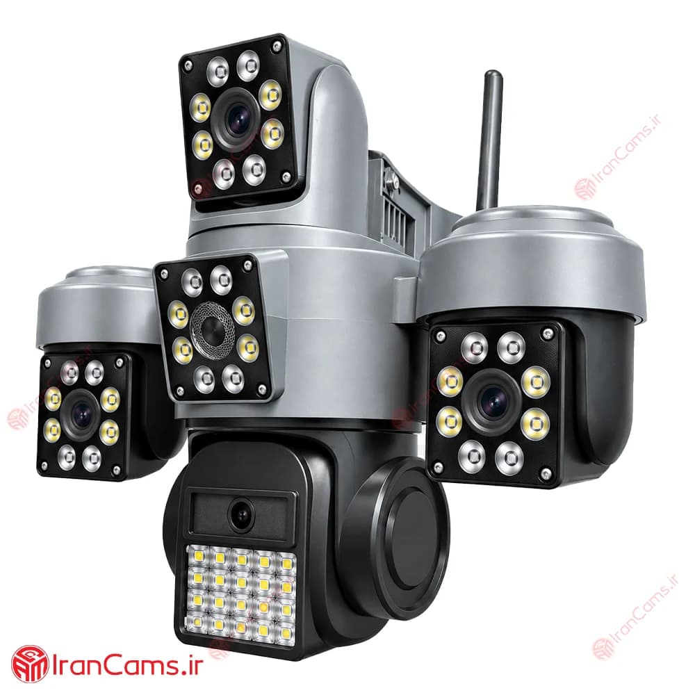 دوربین سیم کارتی 4 لنز 20 مگاپیکسل سرور داخلی HiEasy مدل R880G — تصویر ۲