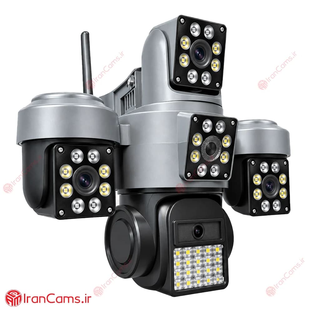 دوربین سیم کارتی 4 لنز 20 مگاپیکسل سرور داخلی HiEasy مدل R880G — تصویر ۳