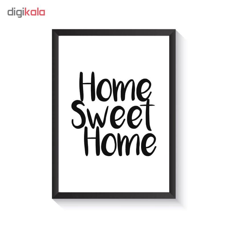 تابلو وینا مدل Home Sweet Home — تصویر ۳
