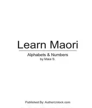 دانلود کتاب Learn Maori Alphabets & Numbers – حروف و اعداد مائوری را بیاموزید