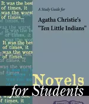 دانلود کتاب A Study Guide for Agatha Christie’s ‘Ten Little Indians (aka And Then There Were None)’ – راهنمای مطالعه…