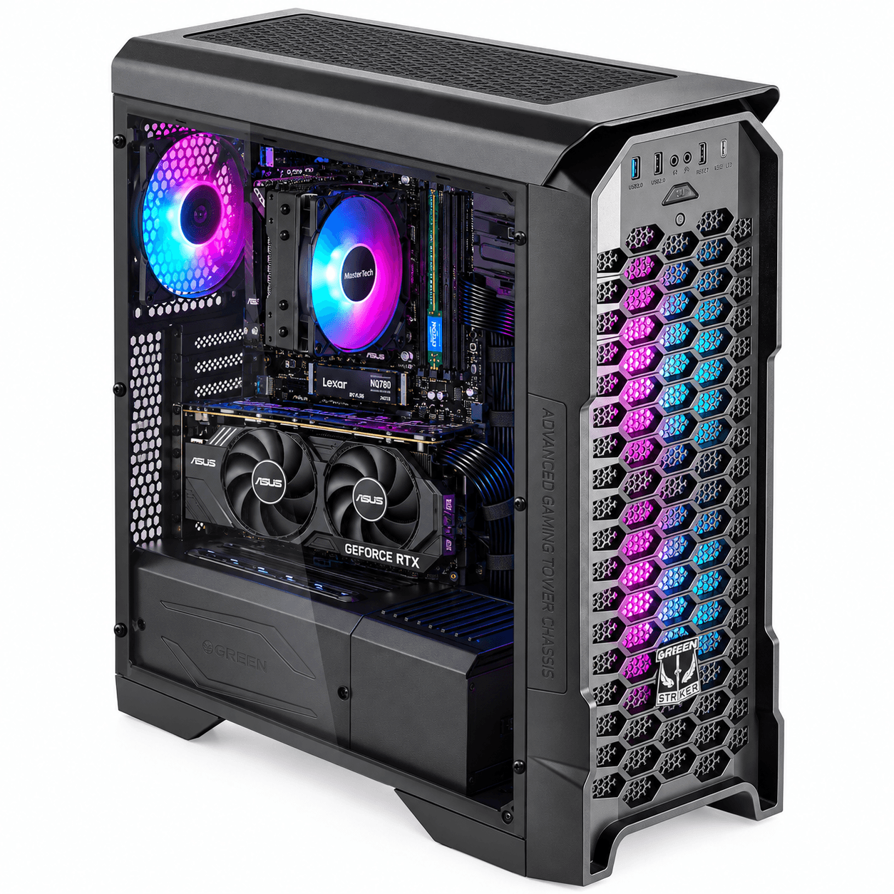 سیستم گیمینگ (Pulse) i5-14400F + RTX 5050 8GB + 1TB SSD
