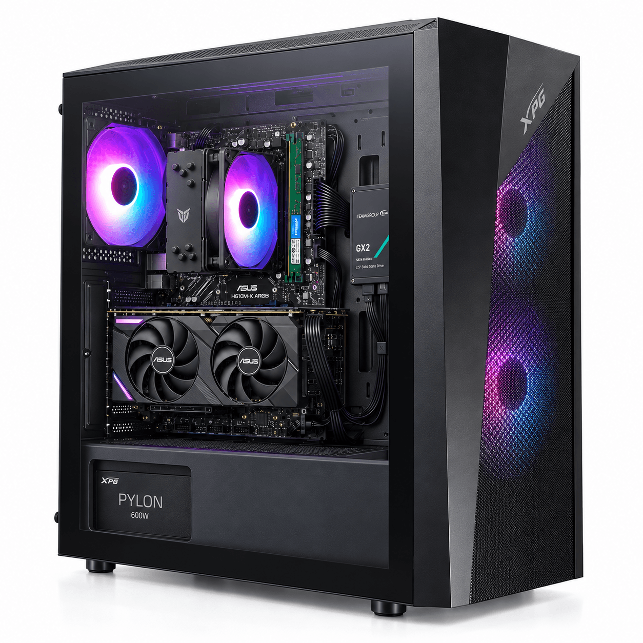 سیستم گیمینگ (Vortex) i5-12400F + RTX 3060 12GB + 16GB RAM