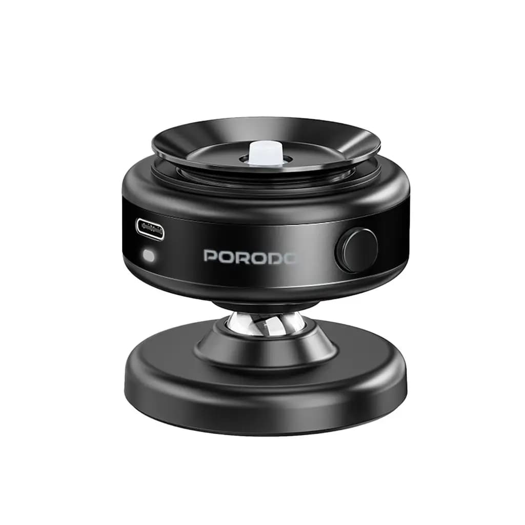هولدر و نگهدارنده موبایل وکیوم مکشی مگ سیف پرودو Porodo Vacuseal Magsafe Magnetic Mount PD-AESRM-BK