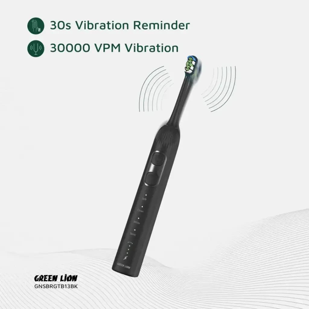 مسواک برقی Ultrawide گرین لاین مدل Green Lion Smart Brush 60° — تصویر ۷