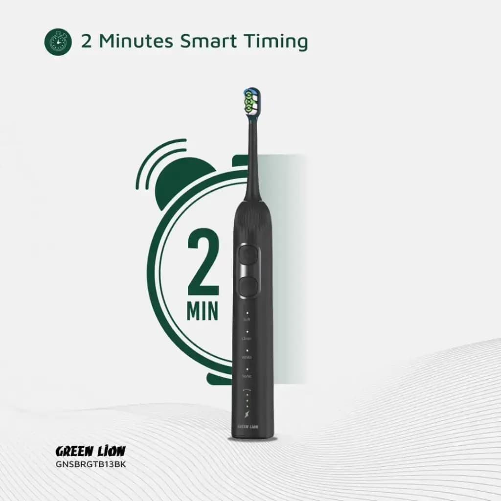 مسواک برقی Ultrawide گرین لاین مدل Green Lion Smart Brush 60° — تصویر ۵