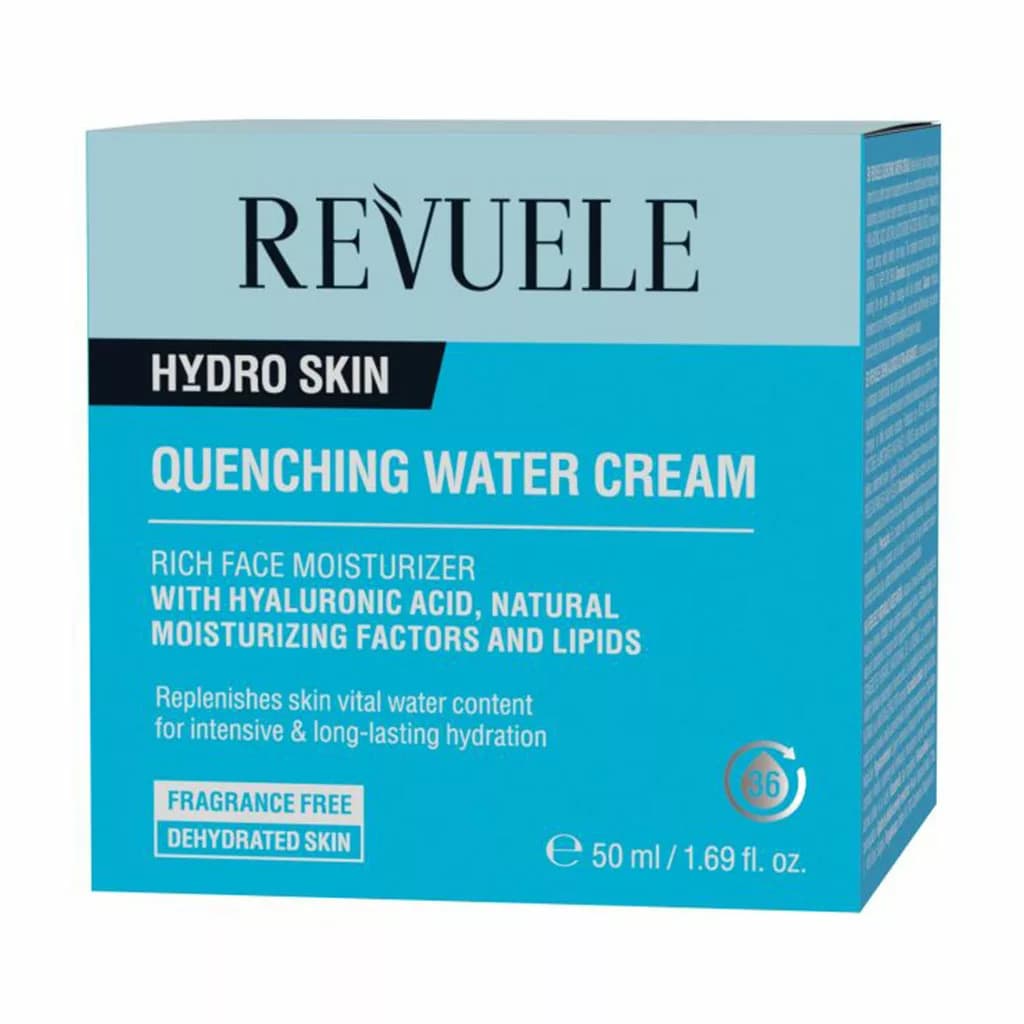 آبرسان واتر کرم ریول Water cream پوست نرمال تا خشک Revuele