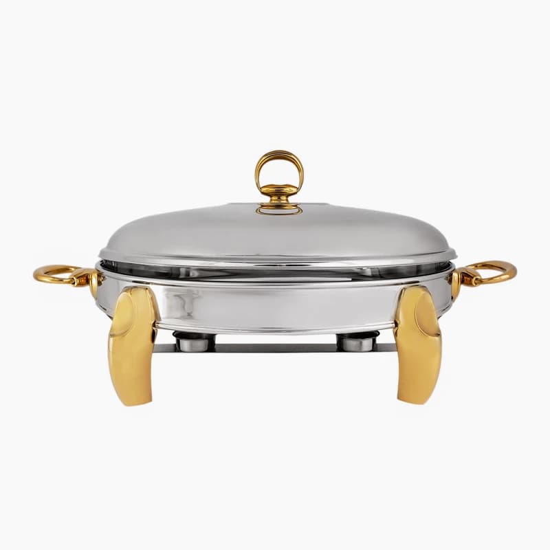 سوفله متوسط بیضی طلایی مدل OW-3106G