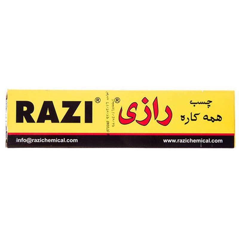 چسب همه کاره بزرگ رازی حجم 100 میلی لیتر مدل Allplast — تصویر ۲