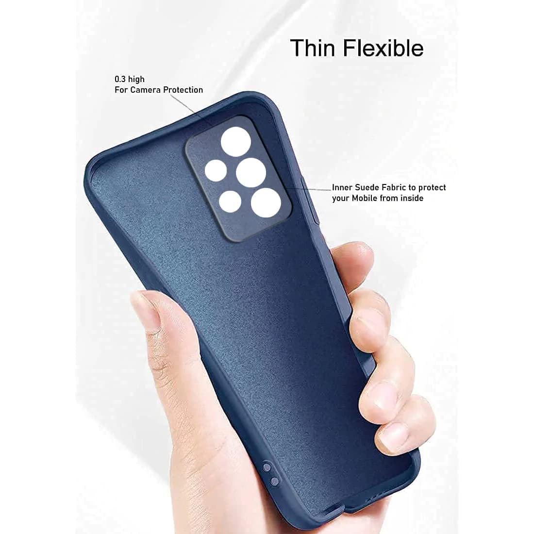 قاب سیلیکونی اورجینال (پاک کنی) گوشی شیائومی REDMI 14C — تصویر ۵