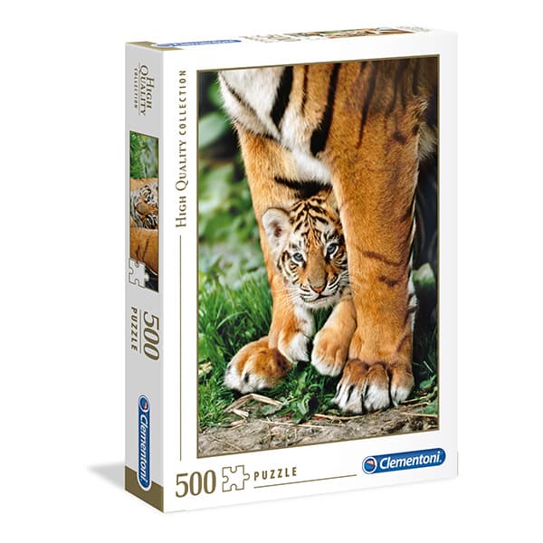پازل 500 قطعه ای Clementoni طرح ببر بنگال