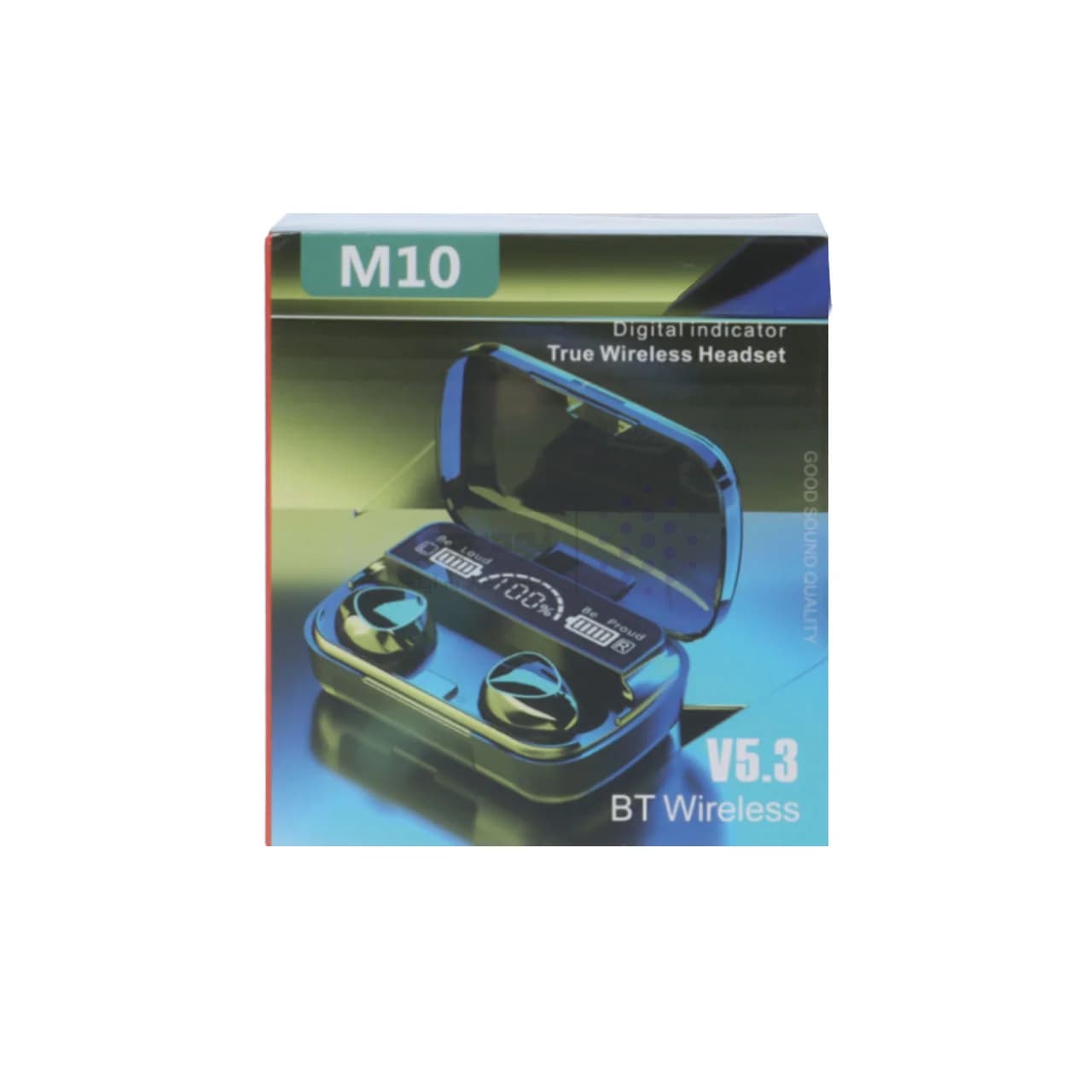 ایرفون بی سیم مدل M10 – مشکی — تصویر ۳