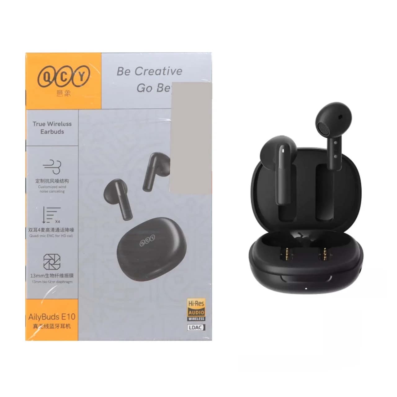 ایرفون بی سیم QCY مدل Ailybuds E10 – مشکی (گارانتی 18 ماهه شرکتی)