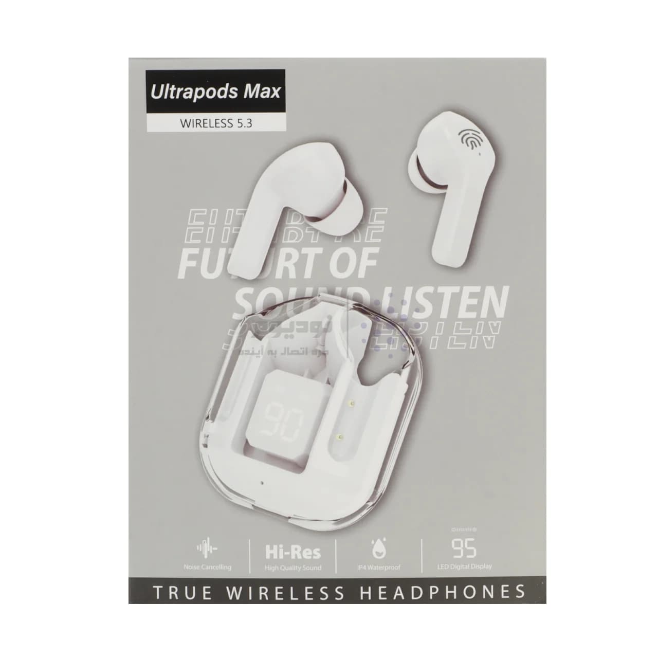 ایرفون بی سیم مدل Ultrapods Max – سفید — تصویر ۷