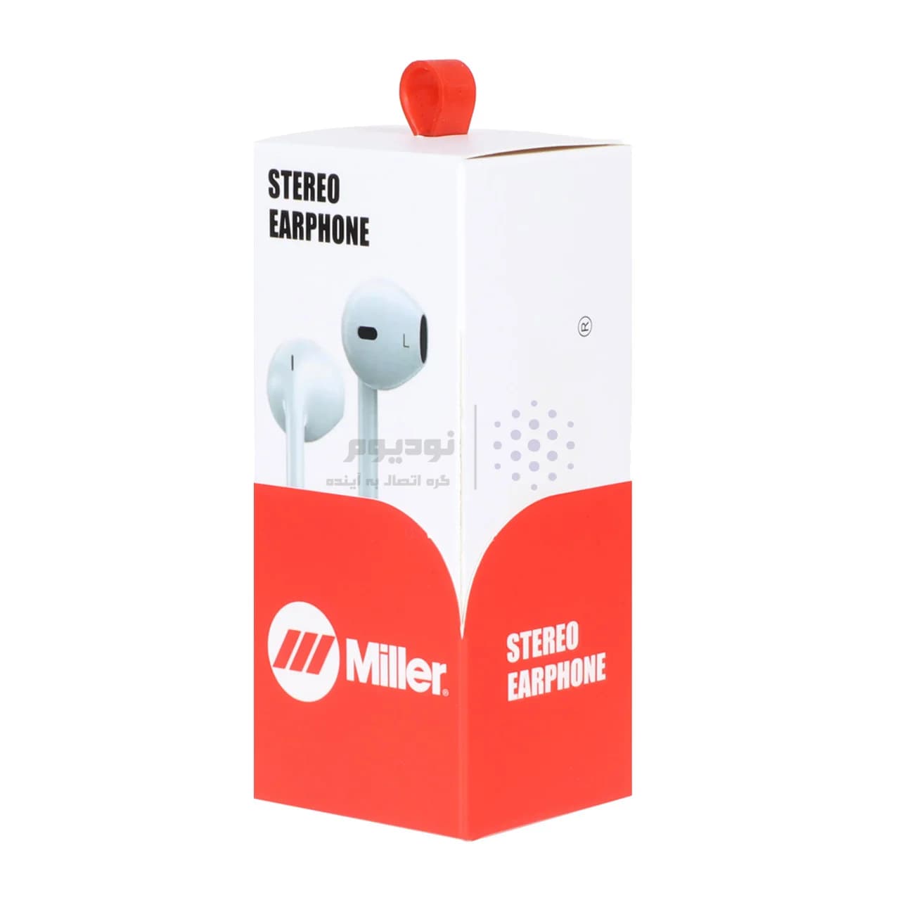 هندزفری باسیم Miller مدل MH-133 – سفید (گارانتی پارتیان پایا) — تصویر ۲