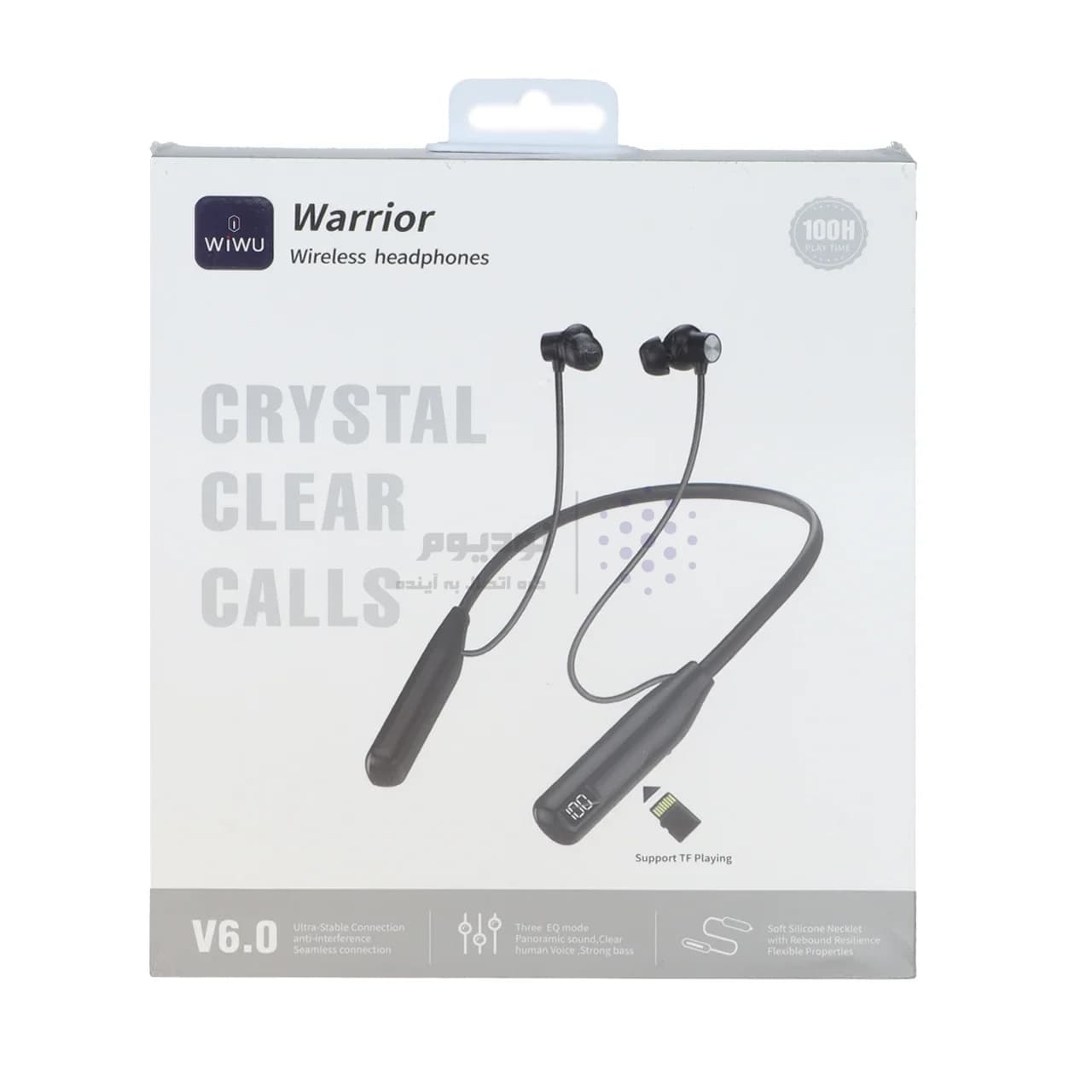 هندزفری گردنی Wiwu مدل Warrior GB06 – مشکی (گارانتی شش ماهه شرکتی) — تصویر ۵