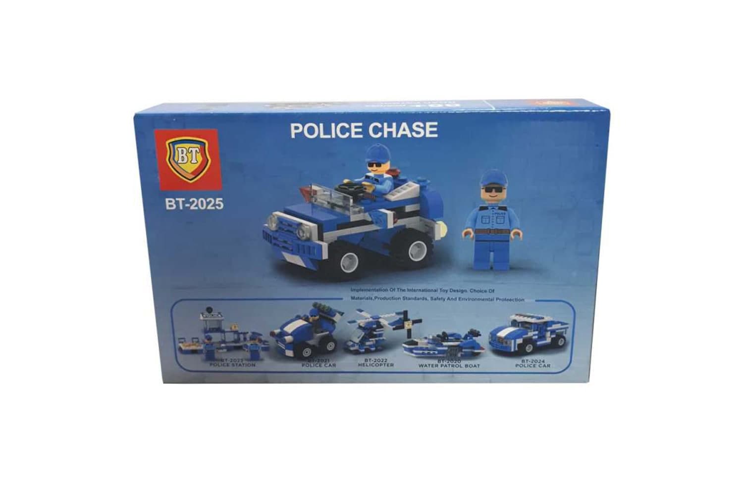 لگو ماشین گشت پلیس مدل ROAD PATROL کد ۲۰۲۵ — تصویر ۲