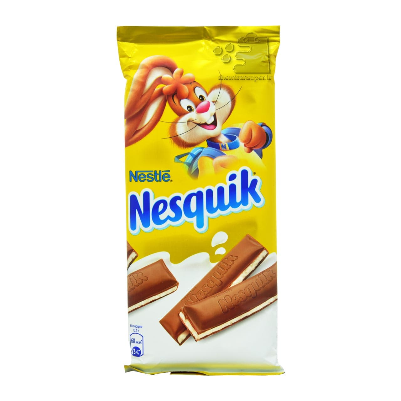 شکلات با مغز کرم شیری ۱۰۰ گرم نسکوییک – nesquick