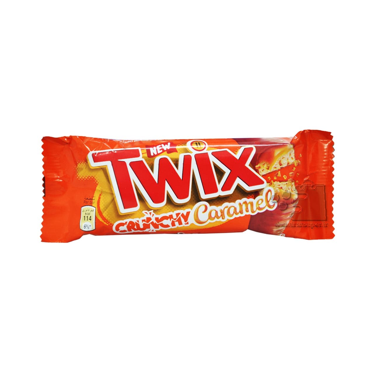 شکلات مغزدار کارامل کرانچی ۴۶ گرم توییکس – twix