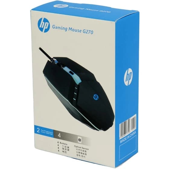 ماوس گیمینگ اچ‌پی مدل G270 با سیم کدk24261 — تصویر ۲