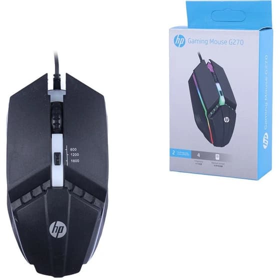 ماوس گیمینگ اچ‌پی مدل G270 با سیم کدk24261 — تصویر ۳