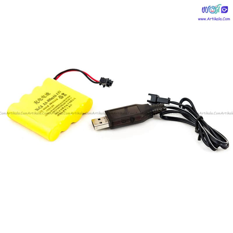 اسباب بازی جرثقیل کنترلی تاور کرین مقیاس 1/20 مدل Double E — تصویر ۳