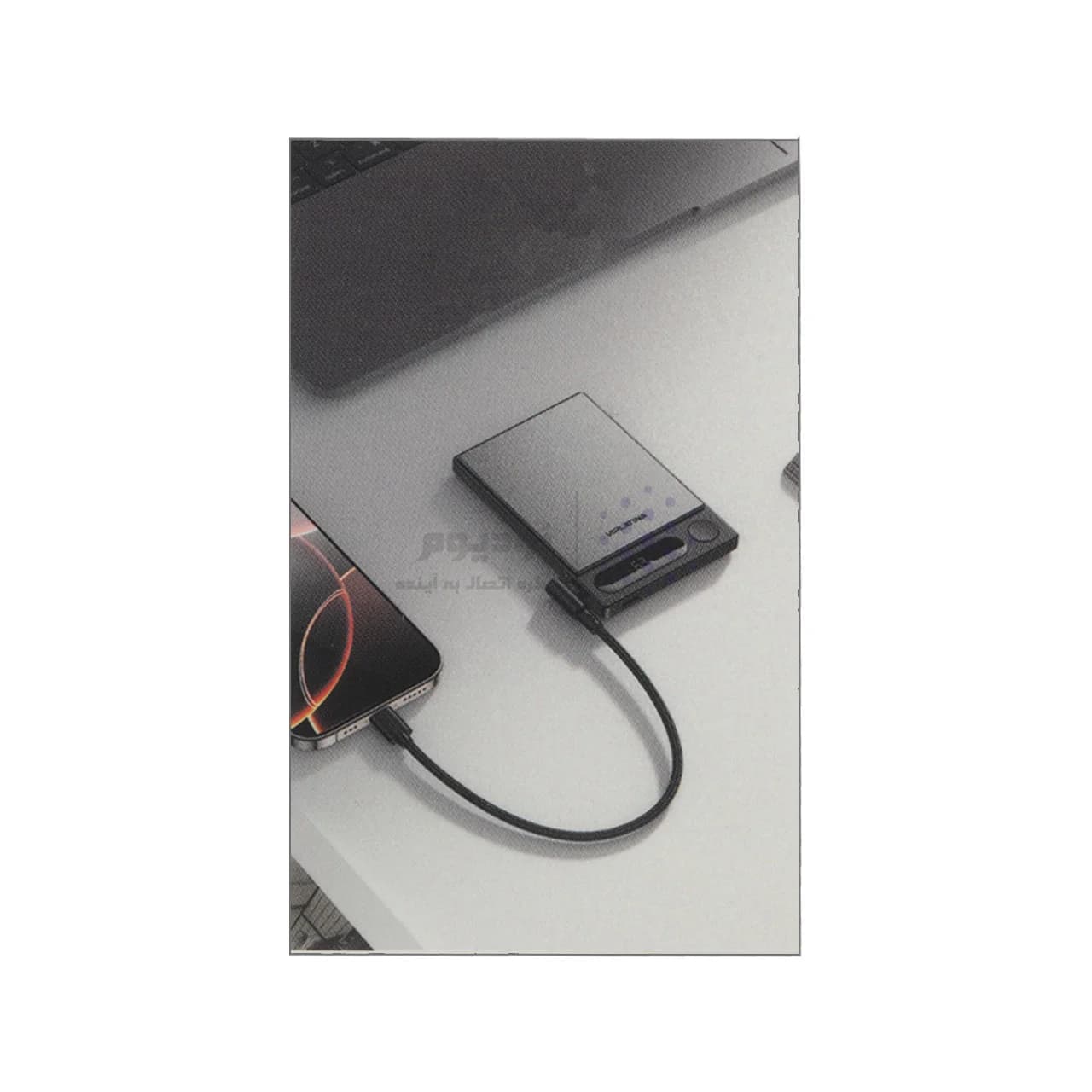 پاوربانک فست شارژ وایرلس VIPLATINA 5000mAh مدل VP22 15W – مشکی (گارانتی 18 ماه تعویض نیکان همراه) — تصویر ۶