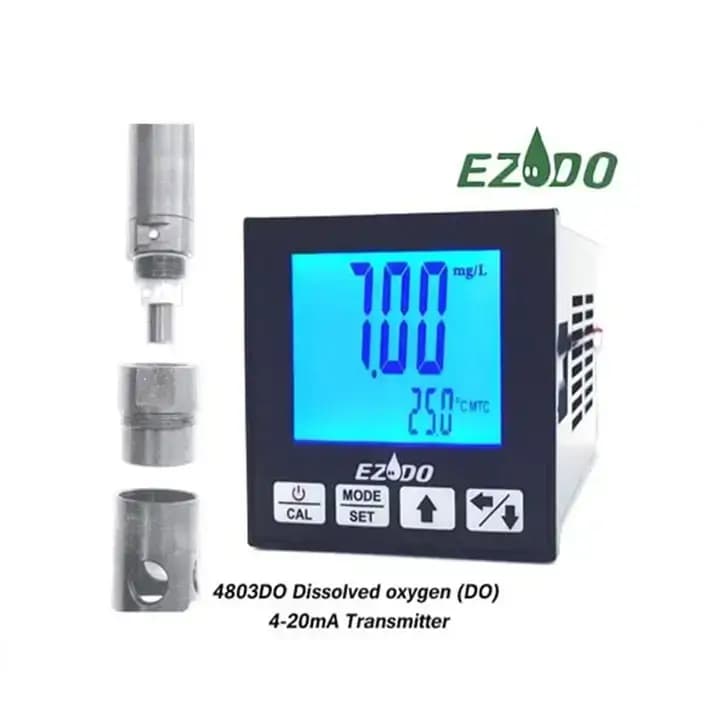 ترانسمیتر و نمایشگر اکسیژن محلول DO ازدو مدل EZDO 4803D
