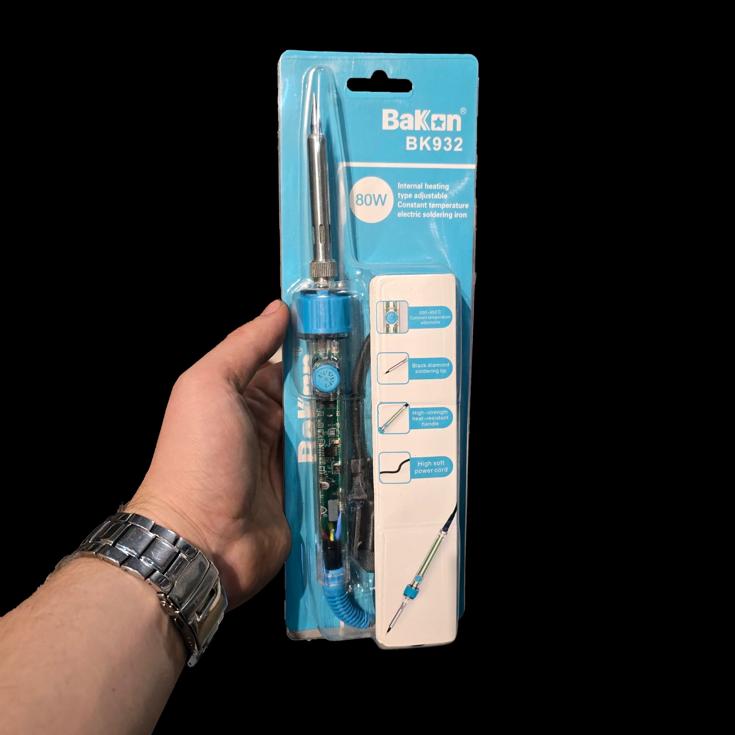 هویه 80 وات باکون مدل Bakon BK-932 — تصویر ۳