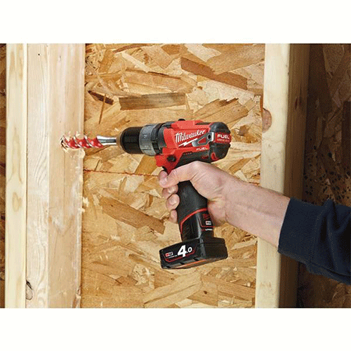 دریل پیچ گوشتی چکشی شارژی میلواکی Milwaukee مدل M12CDD-402C — تصویر ۸