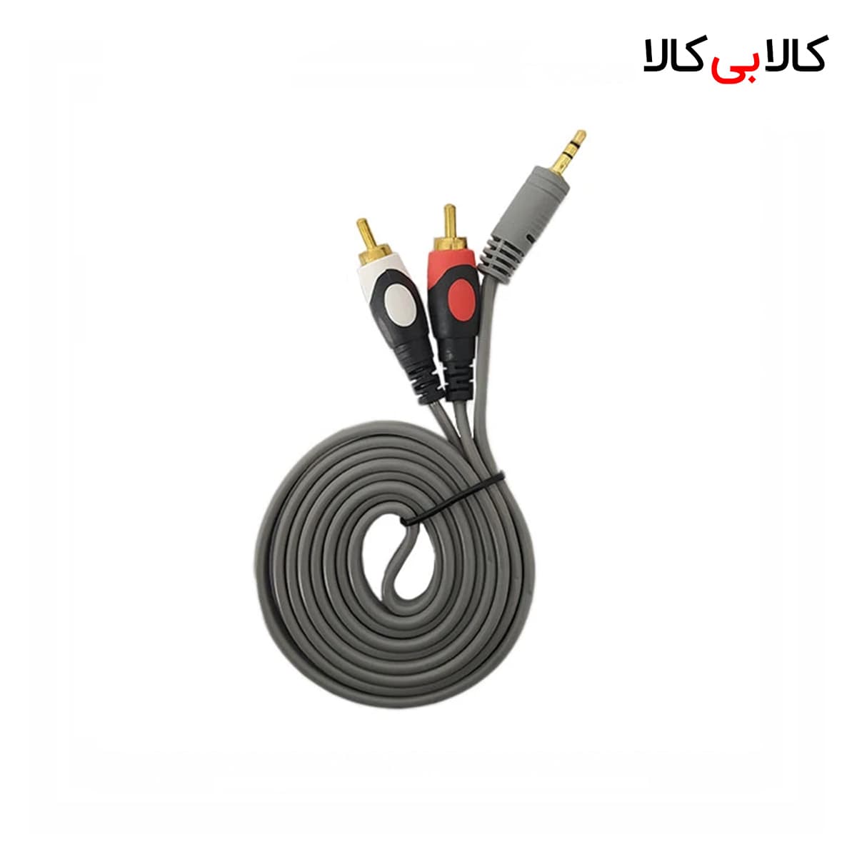 کابل صدا ۱ به ۲ اورنج (AUX به RCA) طول 1.5 متر مدل 221