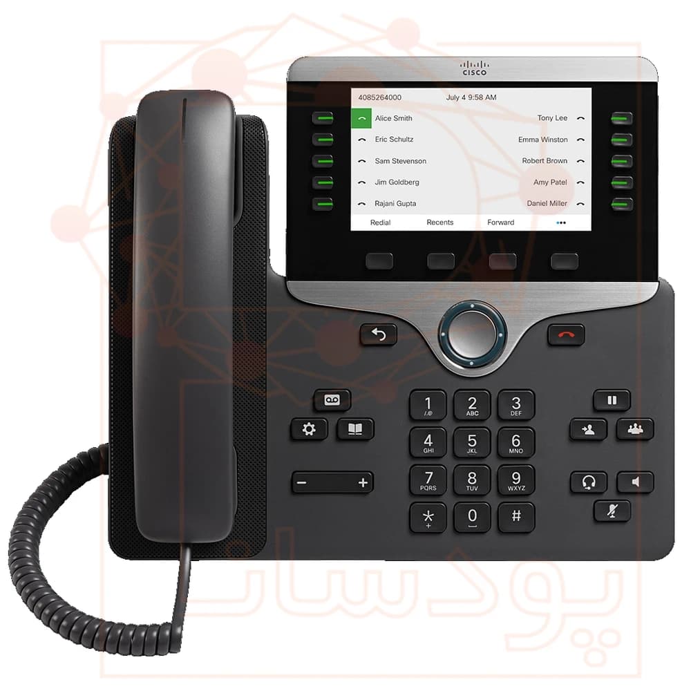 تلفن تحت شبکه سیسکو Cisco CP-8841-K9 ریفر — تصویر ۲