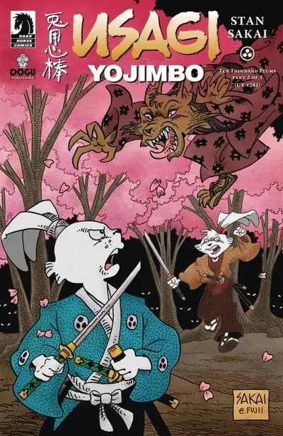 دانلود کمیک Usagi Yojimbo – Ten Thousand Plums #2 (2025)