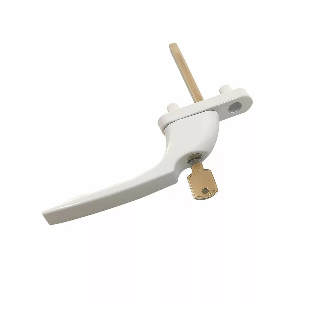 دستگیره یک طرفه کلید خور پنجره pvc